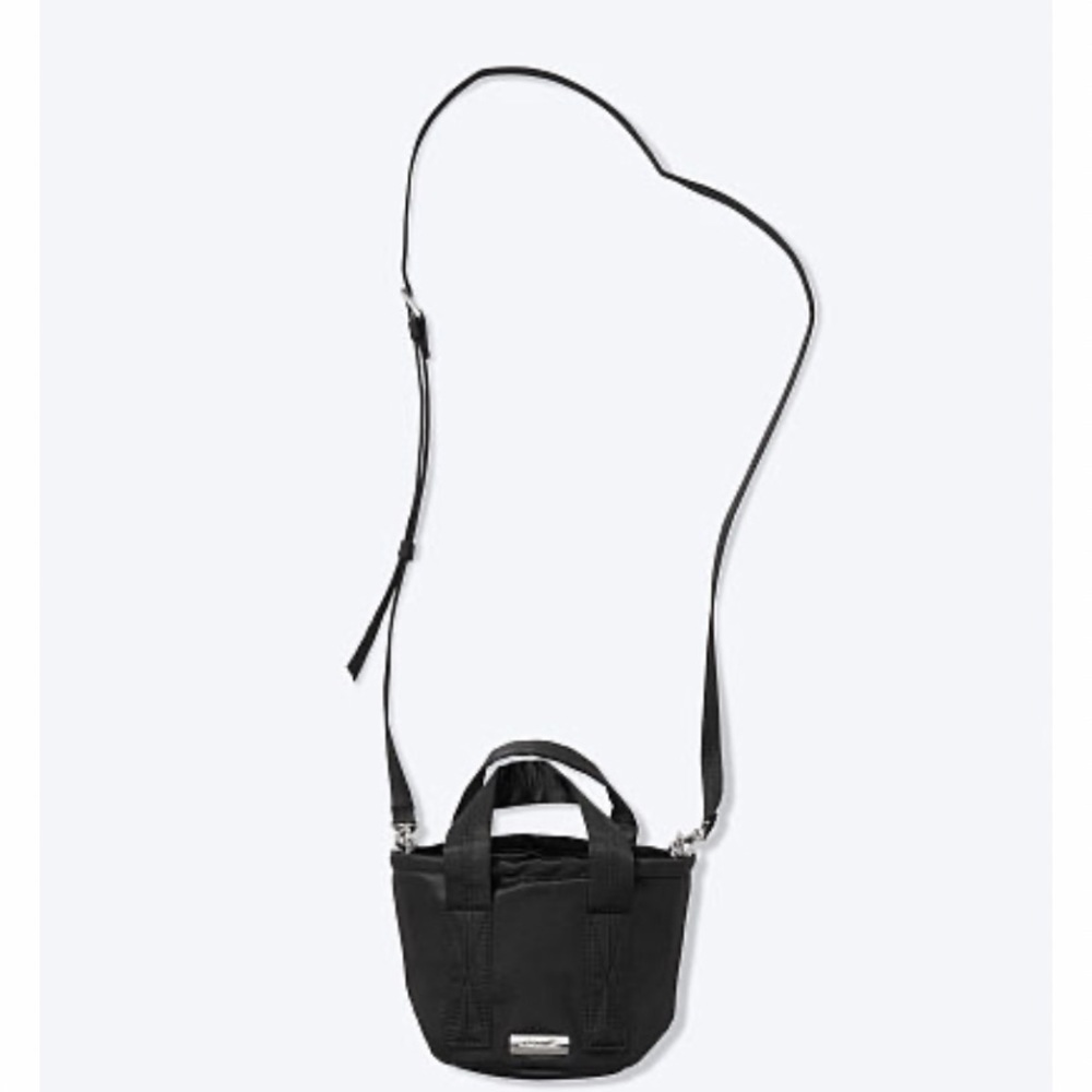 VS Pink mini bucket bag black